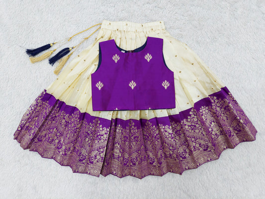 FELIZ COUTURE Kids Baby Girl's Readymade Lehenga Choli