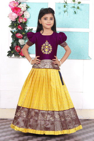 Kids Designer Lehengas by Neetu Lehengas – South India Fashion